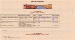 Desktop Screenshot of giraudet.univ-tln.fr