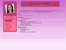 Tablet Screenshot of faccanoni.univ-tln.fr