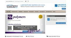 Desktop Screenshot of mapiem.univ-tln.fr