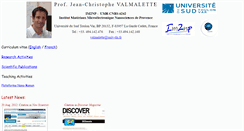 Desktop Screenshot of jcvalmal.univ-tln.fr