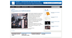 Desktop Screenshot of nano.univ-tln.fr