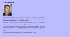 Desktop Screenshot of gillot.univ-tln.fr